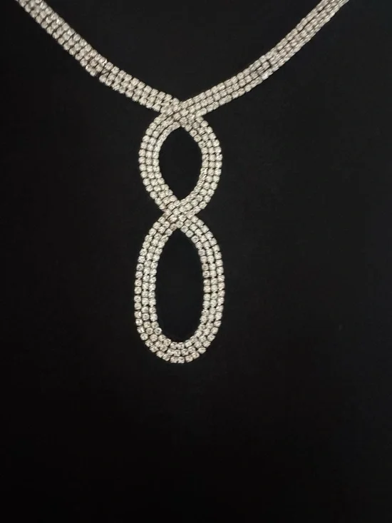 NWT Women's Black Crystal-Embellished Cutout Velvet Mini Dress size 40 stretchy - Picture 5 of 12